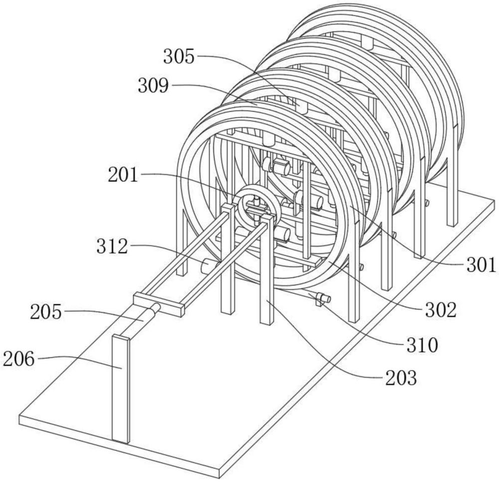 一種電力安裝理線裝置的制作方法