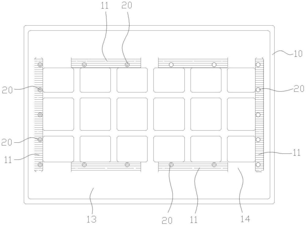 一種貼片治具及燈板的制作方法