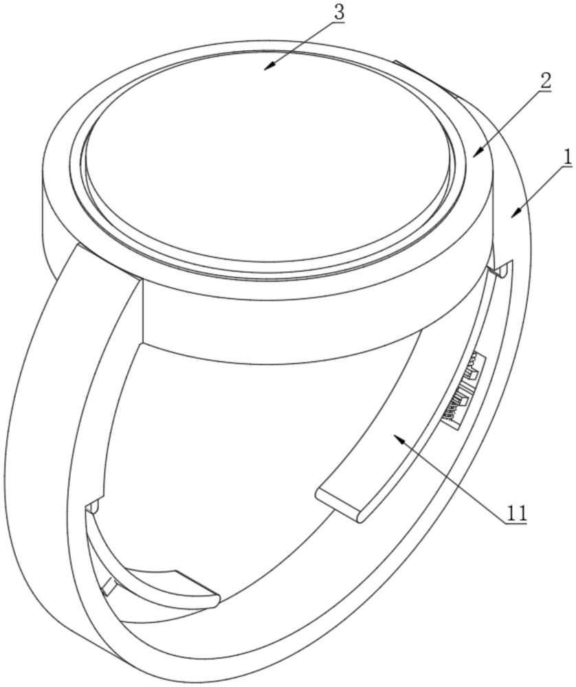 一種透射式智能戒指的制作方法