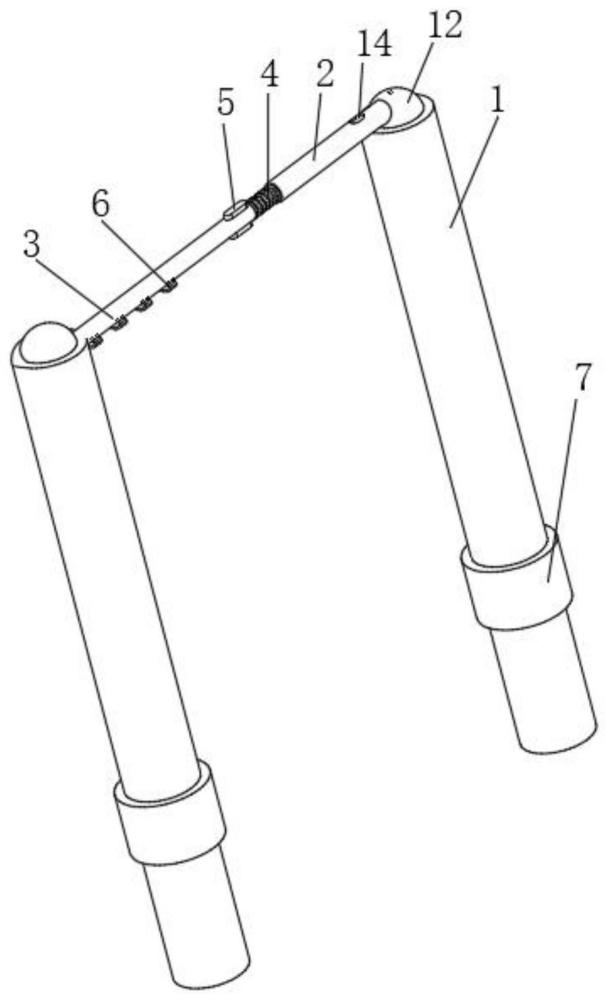 一種便于調(diào)節(jié)的樹苗支撐架的制作方法