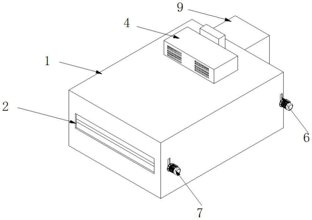 一種阻燃絕緣3D玻纖布的熨燙脫蠟裝置的制作方法