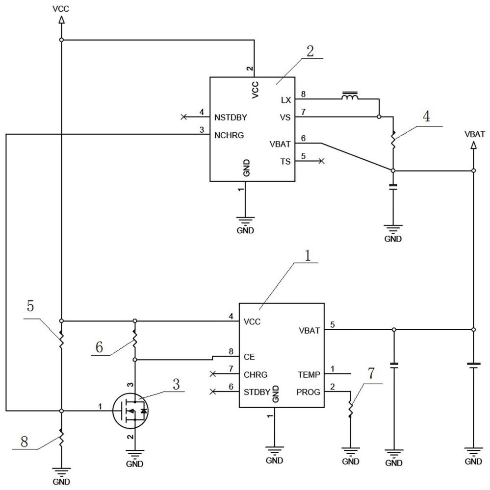 一種基于開關充電和線性充電并聯(lián)的充電系統(tǒng)的制作方法