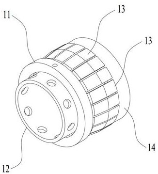 三坐標(biāo)測量機水平臂的脹套式環(huán)向支撐系統(tǒng)的制作方法