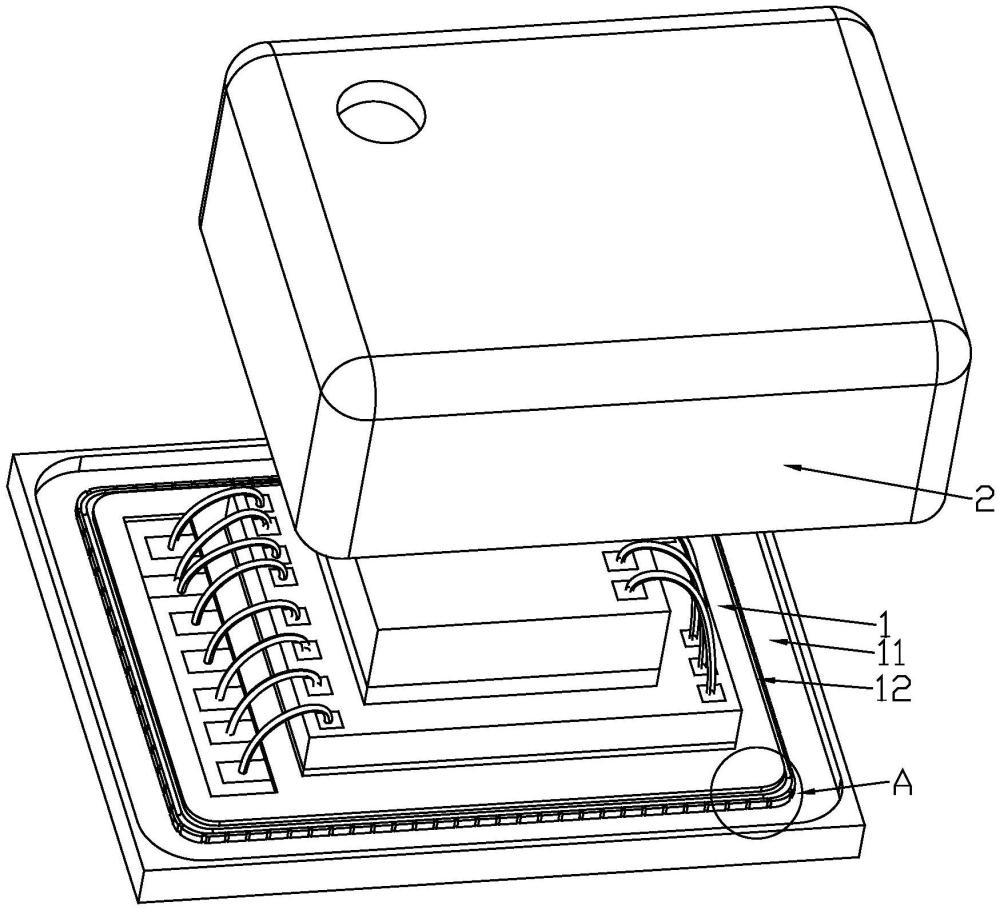 一種傳感器封裝連接結(jié)構(gòu)的制作方法