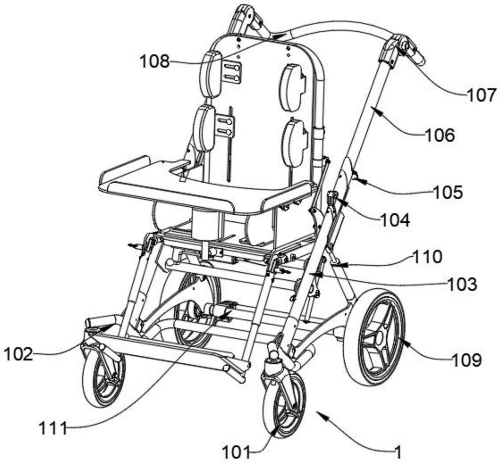 專用型童車的制作方法