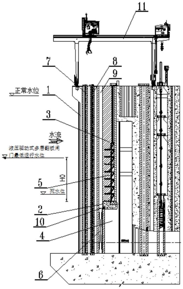 一種組合式分層取水方法及裝置與流程