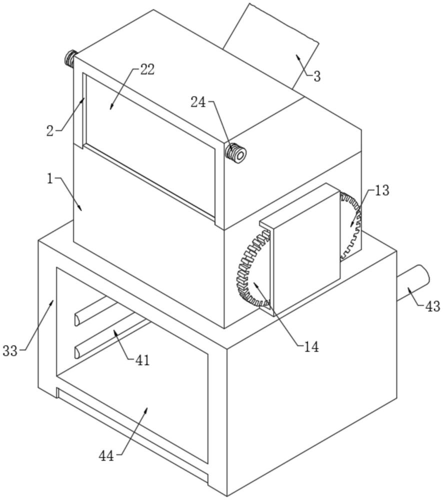 一種建筑物建筑廢料處理裝置的制作方法