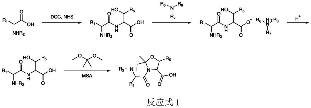 一種合成高純度偽脯氨酸二肽雜環(huán)的方法