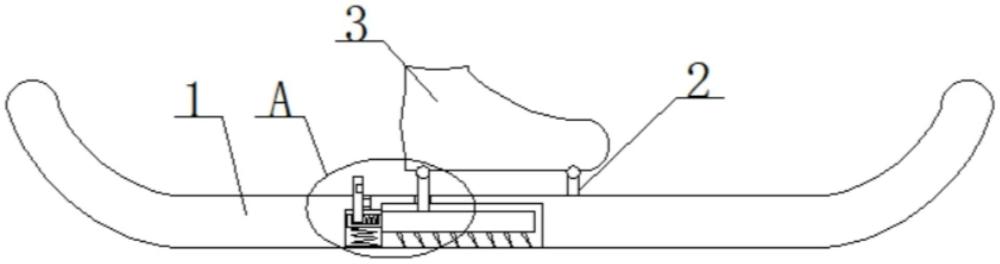 一種具有止動(dòng)結(jié)構(gòu)的滑雪板固定器的制作方法