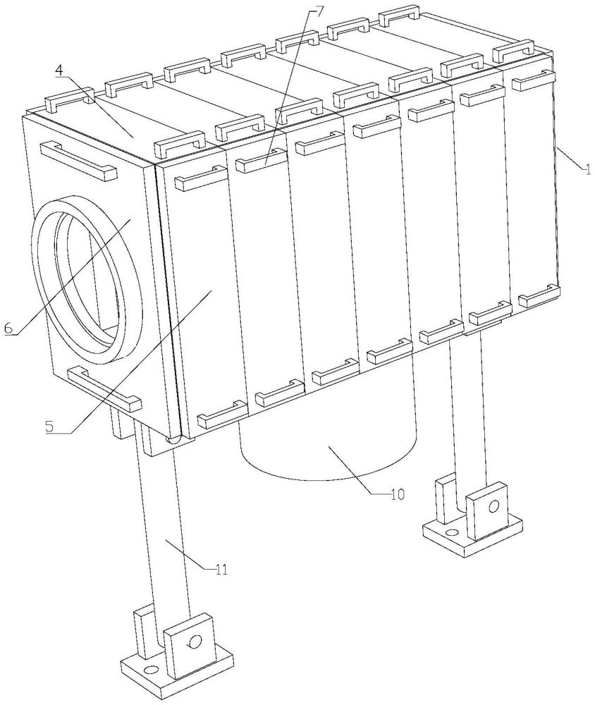 一種活動(dòng)裝配式風(fēng)電機(jī)組機(jī)艙罩的制作方法