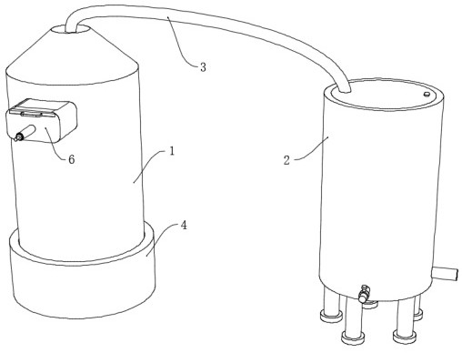 一種白酒生產(chǎn)用蒸餾設(shè)備的制作方法