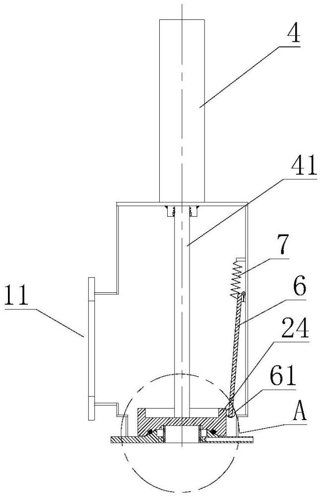 一種真空擋板閥的制作方法