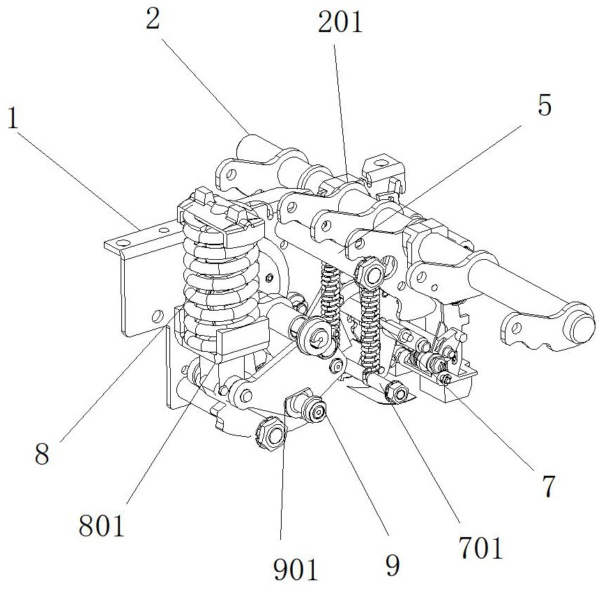 一種斷路器同步驅(qū)動操作機構(gòu)的制作方法