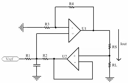 一種高精度恒流源電路的制作方法