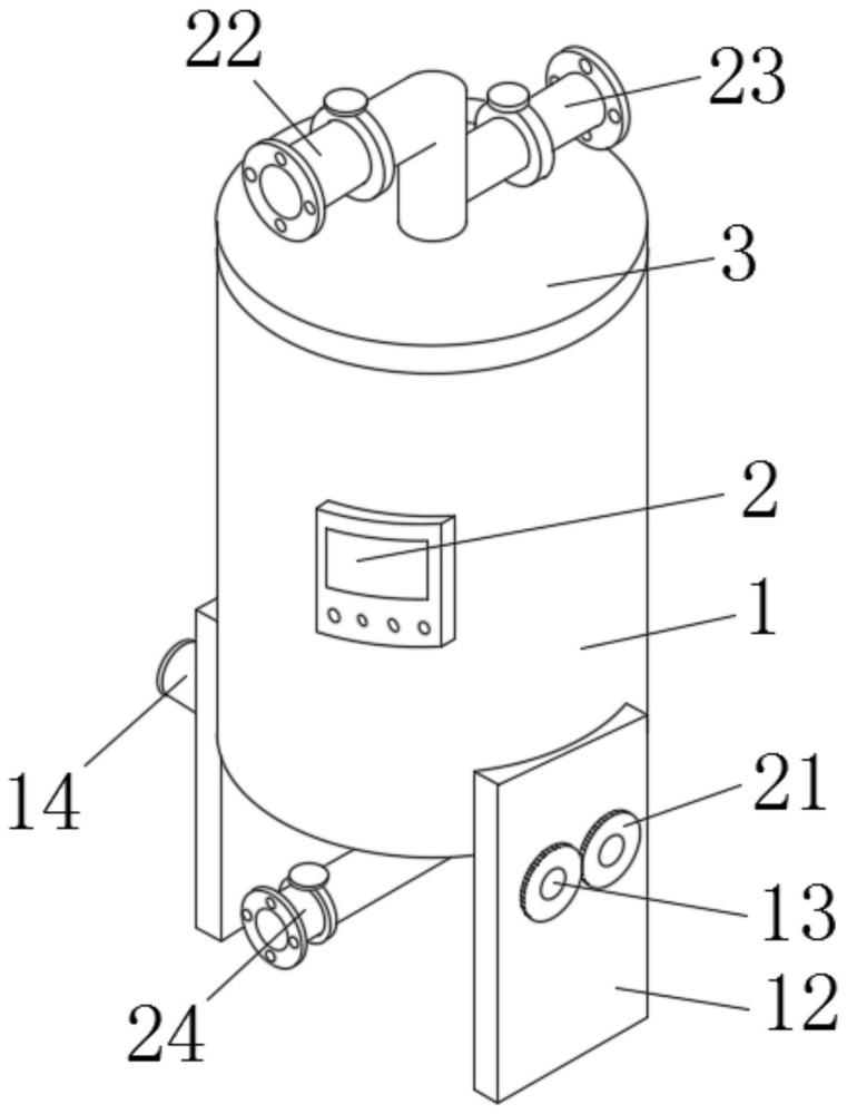 一種退錫廢水處理用砂濾器的制作方法