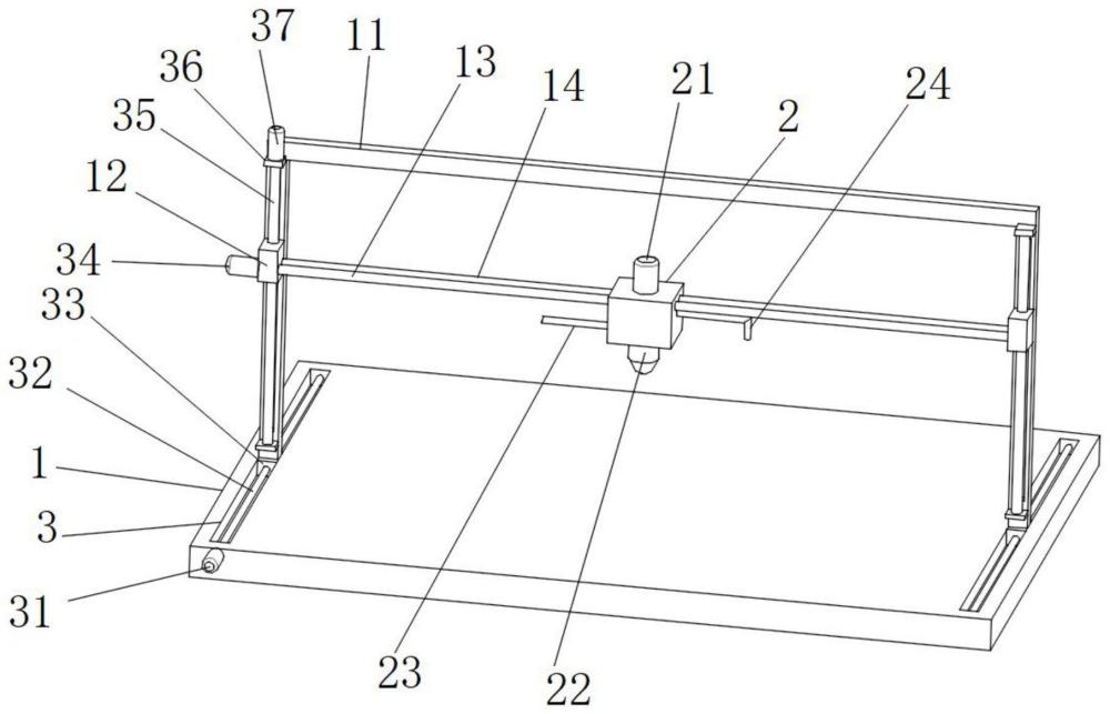 一種具有清潔噴頭的建筑3D打印裝置的制作方法