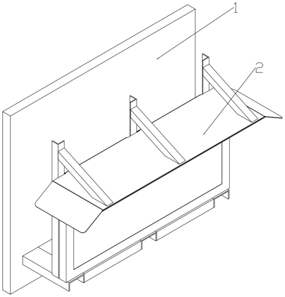 一種港口機(jī)械室外顯示屏加固抗震安裝機(jī)構(gòu)的制作方法