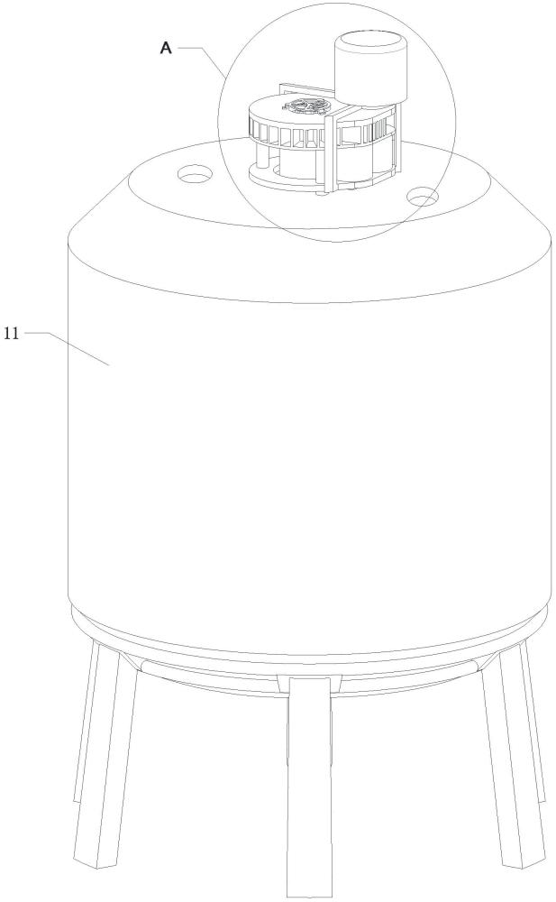 一種塑料顆粒烘干裝置的制作方法