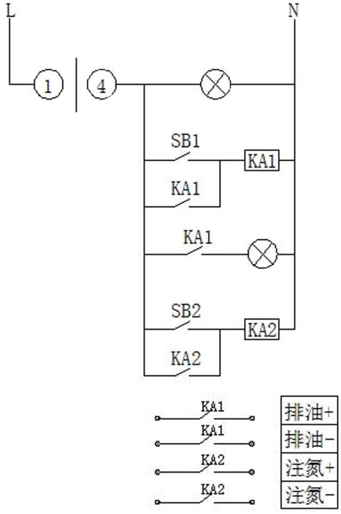 一種變壓器排油注氮裝置用遠程操作裝置的制作方法