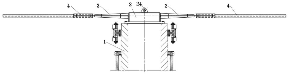 一種大型立式水輪發(fā)電機(jī)組機(jī)械盤車工具的制作方法