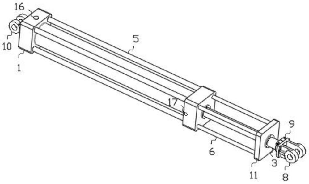 一種鐵路建設(shè)用抓枕機構(gòu)舉升油缸的制作方法