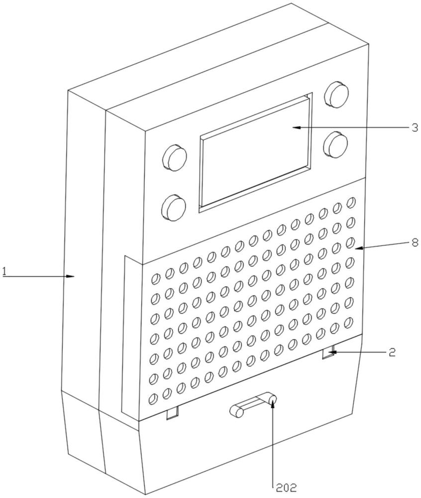 一種光固化3D打印設(shè)備用空氣加熱過濾器的制作方法