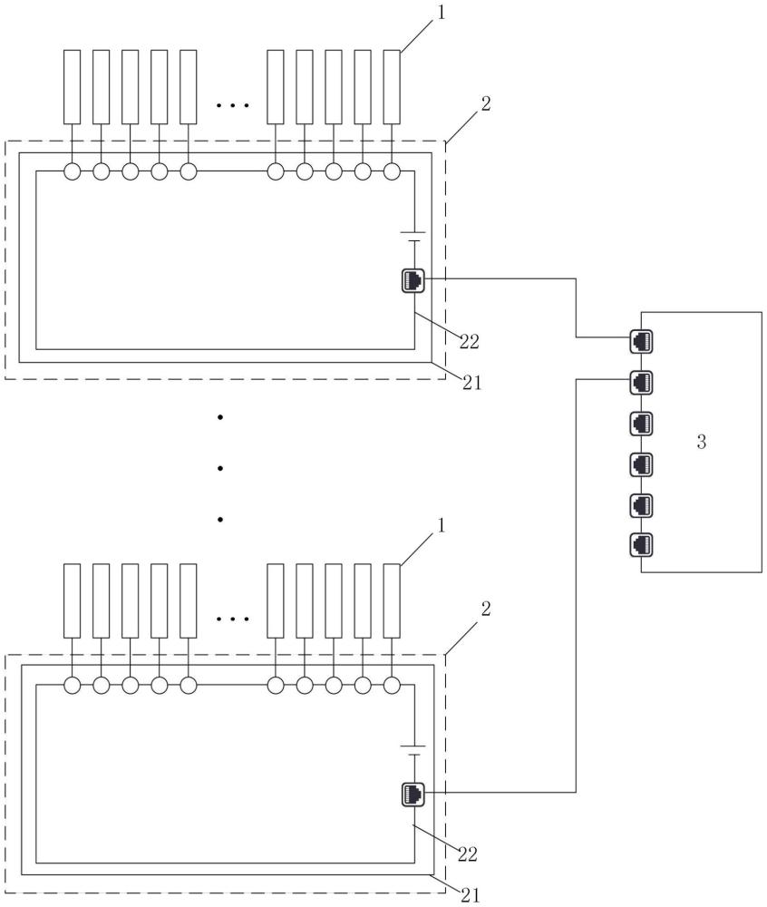 一種鋁電解槽全槽在線溫度檢測裝置的制作方法