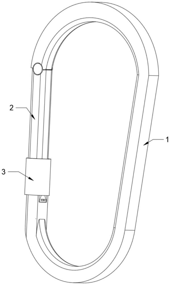 一種礦山安全工程用高空作業掛鉤的制作方法