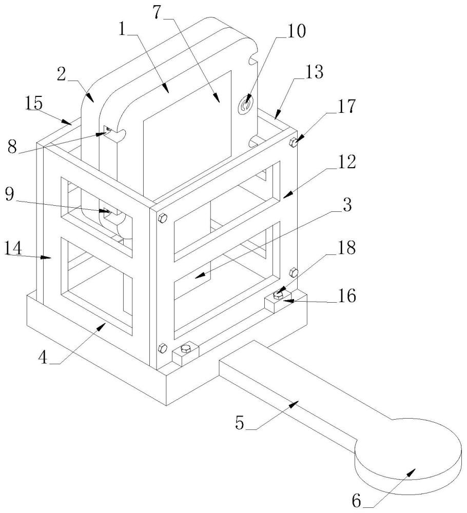 一種具有保護(hù)結(jié)構(gòu)的無線充電樁的制作方法