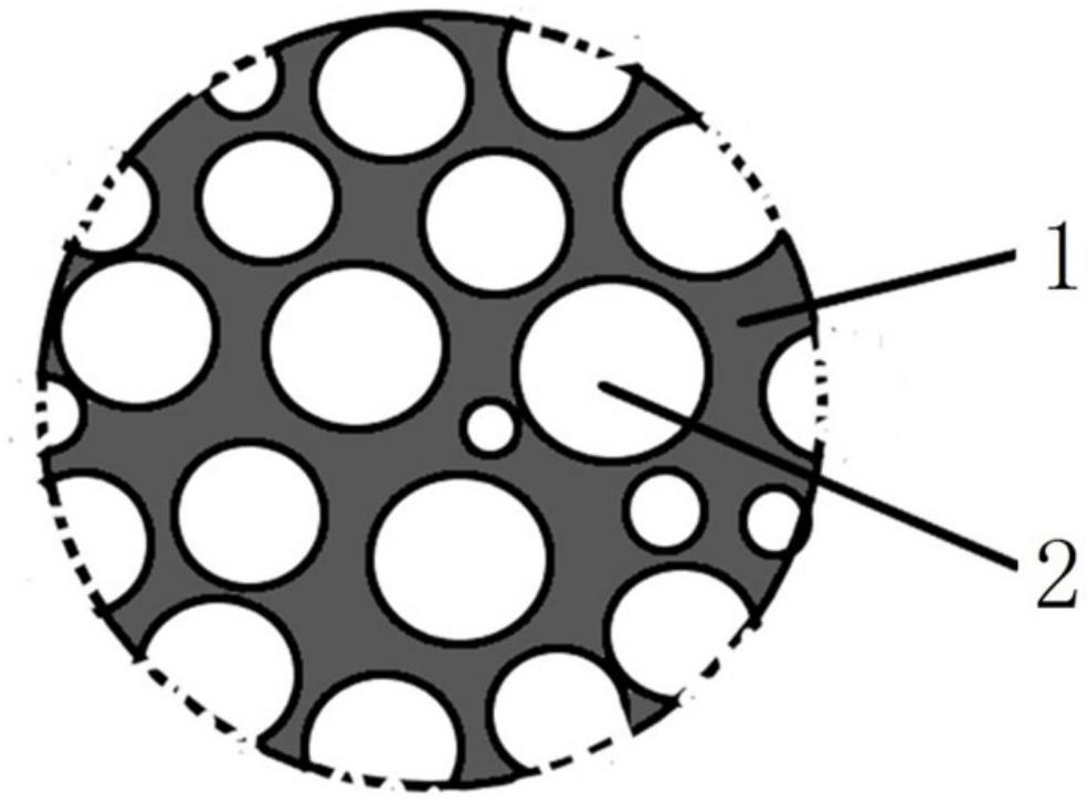 一種堆積空心玻璃微珠造孔劑及其制備方法和應(yīng)用與流程