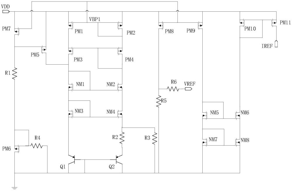 一種新型帶隙基準(zhǔn)電壓源的制作方法