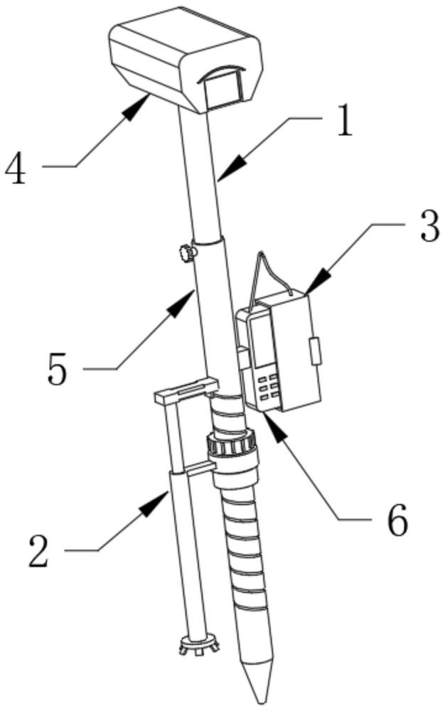 一種便攜式建筑工程測量用測量儀的制作方法