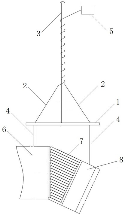 一種鋁電解槽用鋼聯(lián)接片壓降測量裝置的制作方法