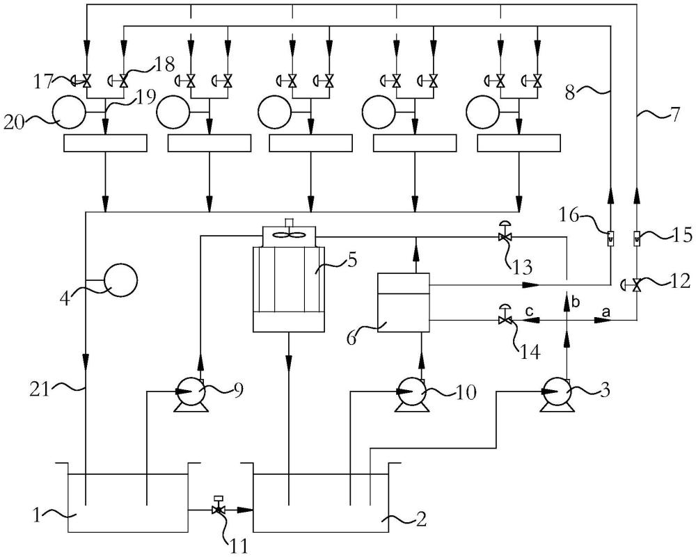 一种用于PVC-O管材的调温循环水系统的制作方法