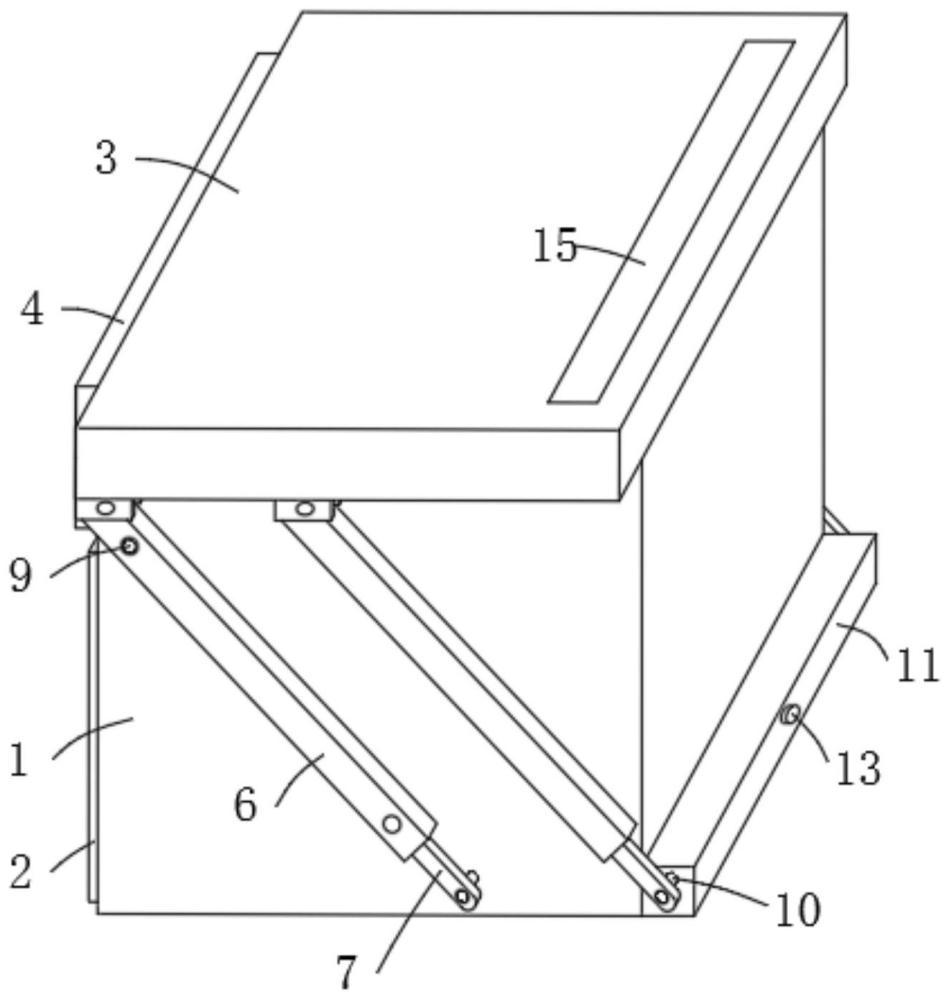 一種工程造價用具收納箱的制作方法