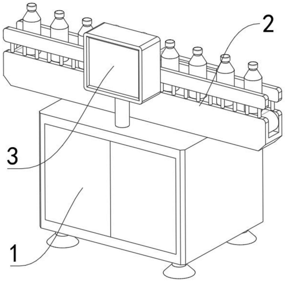 一種礦泉水瓶貼簽檢驗機的制作方法