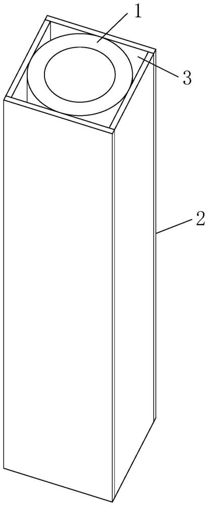 一種用于制作建筑裝配式八字角水泥制品的模具的制作方法