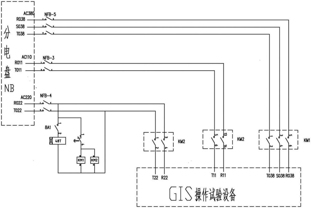 GIS操作試驗(yàn)設(shè)備智能化電源管理系統(tǒng)的制作方法