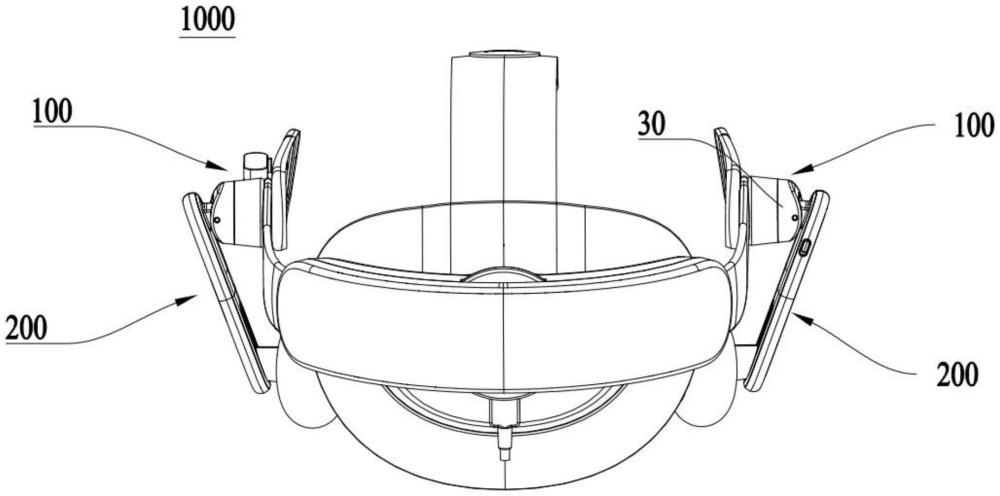 耳機翻轉結構及VR設備的制作方法