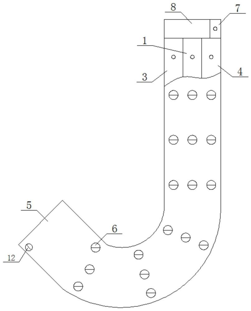 結構牢固的鉤體結構的制作方法