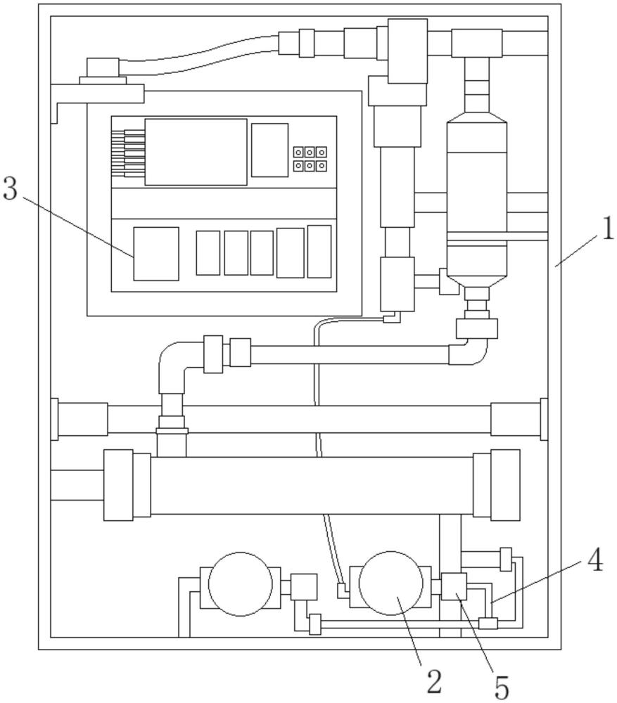 一種鹽氯機(jī)的水流量監(jiān)控調(diào)節(jié)裝置及鹽氯機(jī)的制作方法