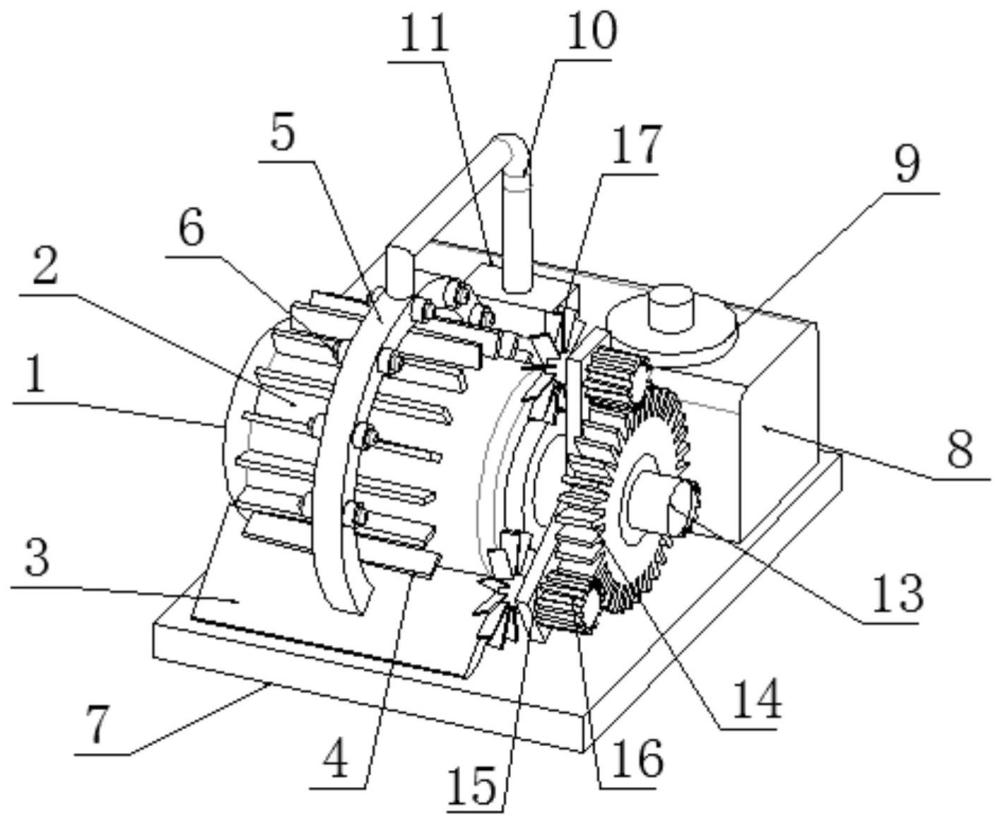 一種側(cè)板振動(dòng)電機(jī)散熱機(jī)殼的制作方法