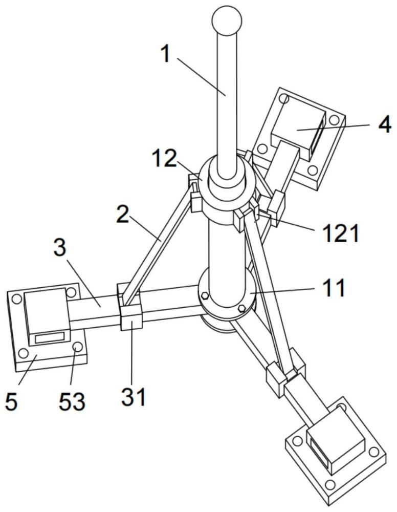 風(fēng)電機(jī)組的避雷裝置和風(fēng)電機(jī)組的制作方法