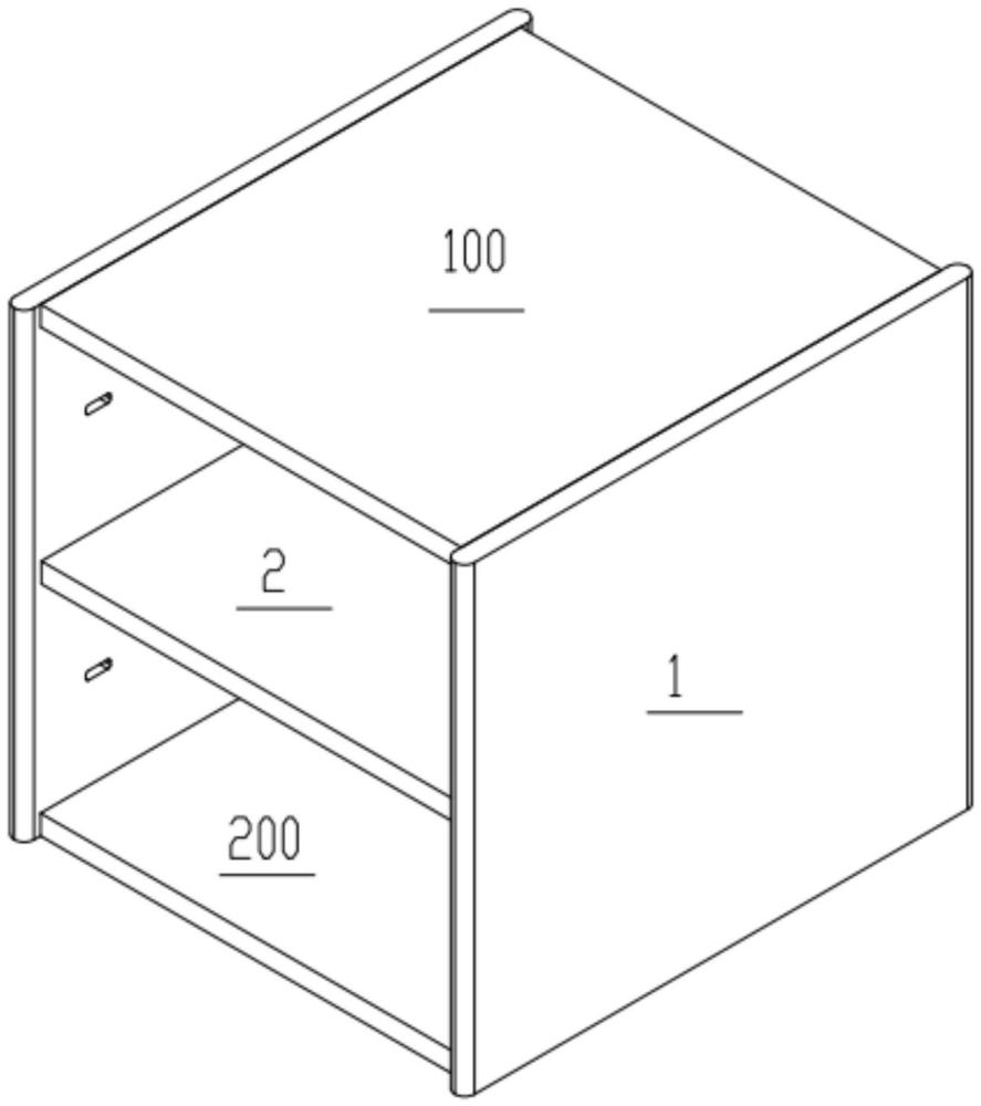 一種快速拆裝層板機(jī)構(gòu)的制作方法