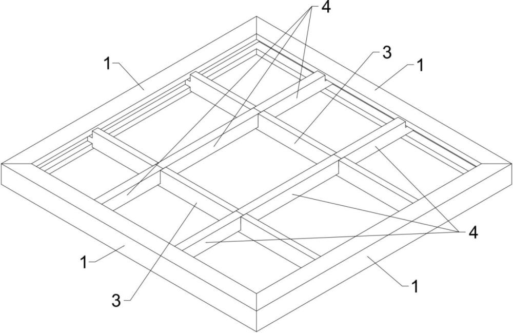 一種陽光房頂棚框架的組合搭接結(jié)構(gòu)的制作方法