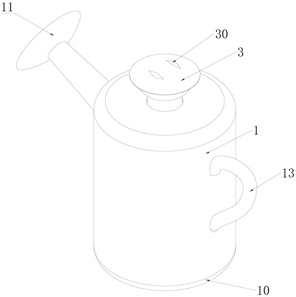 一種具有過(guò)濾功能的便攜式澆水壺的制作方法