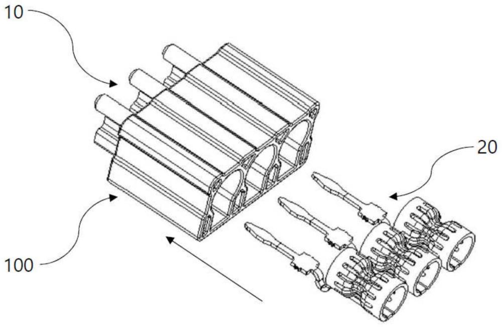 電機(jī)轉(zhuǎn)接器、電機(jī)控制器、電機(jī)和電動壓縮機(jī)的制作方法