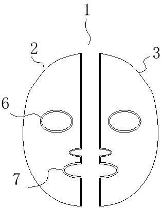 一種用于面癱的中藥面膜及制備方法與流程