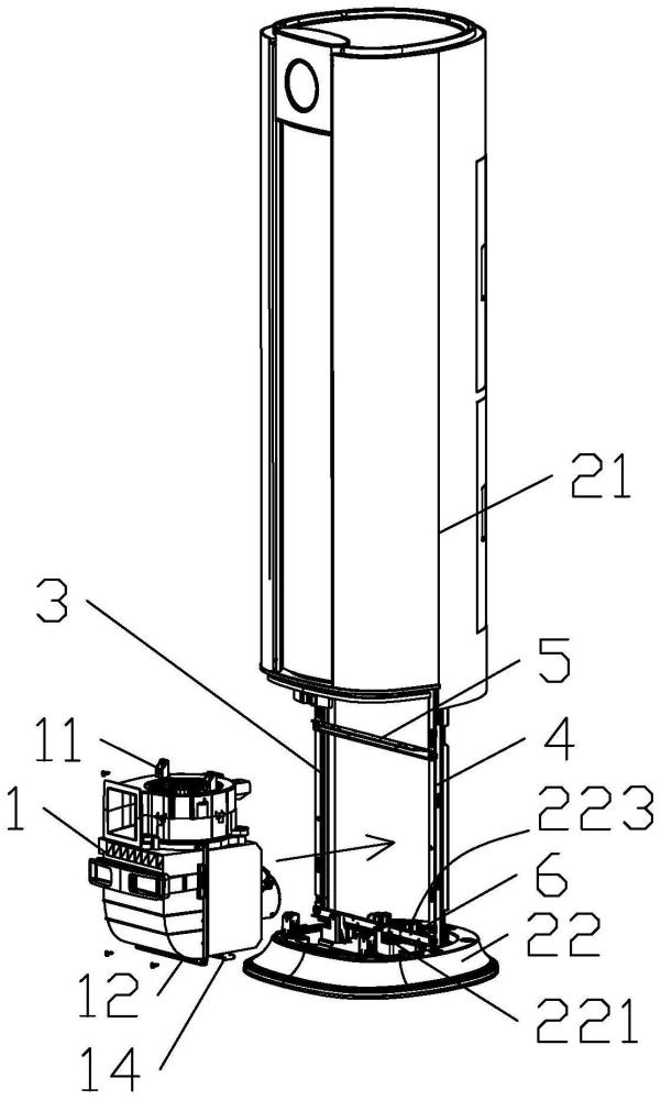 空调器及其新风模块安装结构的制作方法