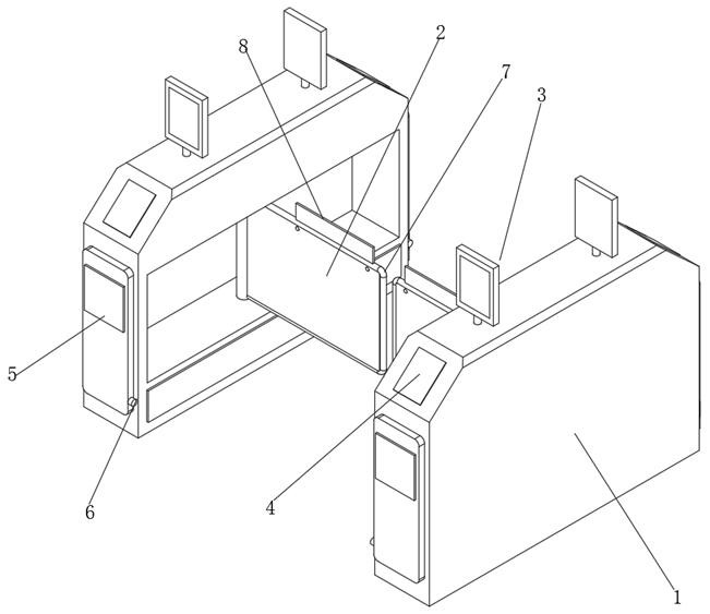 一種具有保護(hù)結(jié)構(gòu)的道閘機(jī)的制作方法